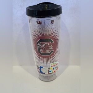 New Tritan USA Carolina Gamecocks 26 Oz Tumbler Cup Hot or Cold Hard Plastic
